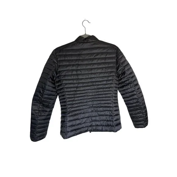 Save The Duck Women's Black Ultra Light Puffer Jacket-sz Small